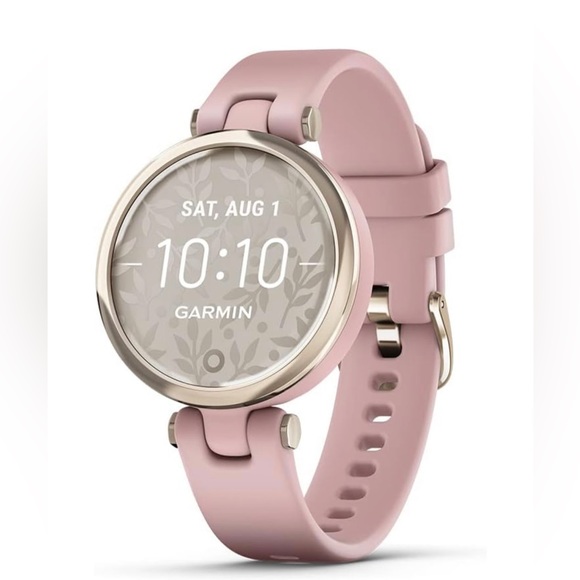 garmin Accessories - Garmin Lily smart watch. Cream Gold and Dust Rose, Silicone Band. Like NEW